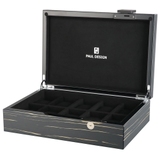 PUDEŁKO PAUL DESIGN COLLECTOR 10 CASE BLACK SHADOW
