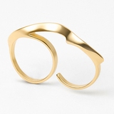 Pierścionek srebrny Follow