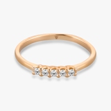 Pierścionek złoty z brylantami