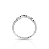 Pierścionek srebrny z cyrkoniami