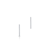 Kolczyki białe złoto z brylantami