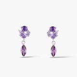 Kolczyki srebrne z cyrkoniami