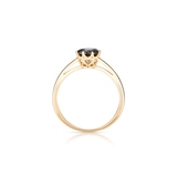 Pierścionek zaręczynowy złoty Tajemniczy