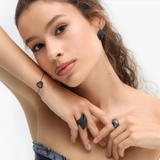 Pierścionek srebrny Meteory