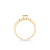 Pierścionek zaręczynowy złoty W.KRUK