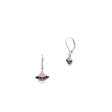 Kolczyki srebrne z motywem UFO