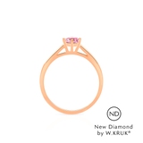 Pierścionek zaręczynowy złoty Doskonały