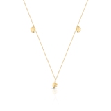 Naszyjnik złoty z motywem monstery