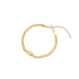 Bransoleta srebrna Mea