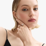 Pierścionek złoty z diamentami Nuova