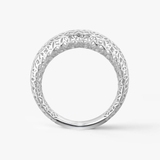 Pierścionek srebrny ażurowy