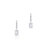 Kolczyki srebrne z cyrkoniami Ceremonials