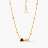 Naszyjnik srebrny Czułość