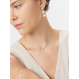 Kolczyki srebrne pozłacane z cyrkoniami