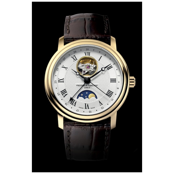 ZEGAREK FREDERIQUE CONSTANT CLASSICS HEART BEAT MOONPHASE DATE
