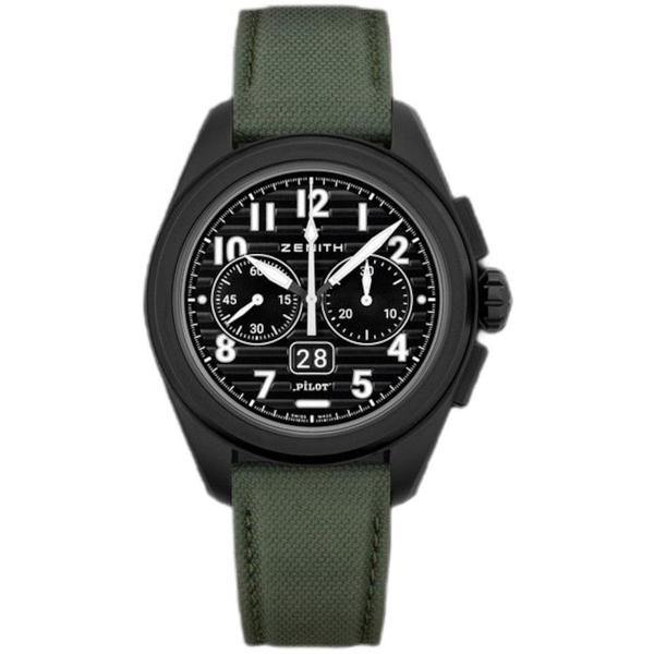ZEGAREK ZENITH PILOT BIG DATE FLYBACK CHRONOGRAPH