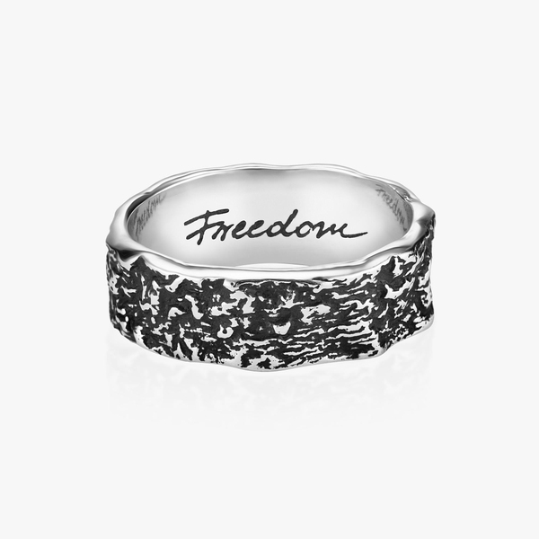 Pierścionek srebrny FREEDOM ELEMENTS