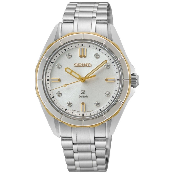 ZEGAREK SEIKO PROPSEX SEA QUARTZ LADIES DIAMONDS