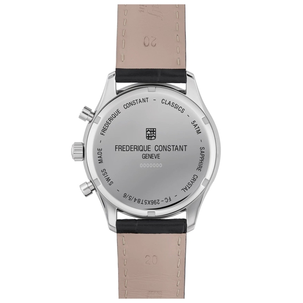 ZEGAREK FREDERIQUE CONSTANT CLASSICS QUARTZ CHRONOGRAPH TRIPLE CALENDAR