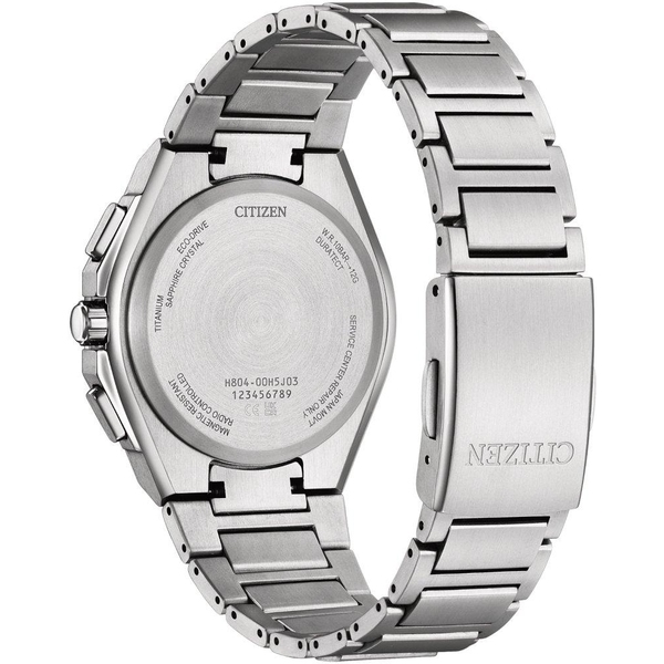 ZEGAREK CITIZEN RADIO CONTROLLED SUPER TITANIUM CHRONOGRAPH