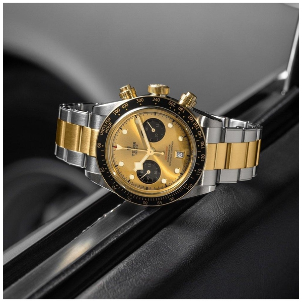 TUDOR BLACK BAY CHRONO S&G