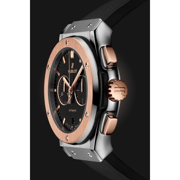 ZEGAREK HUBLOT CLASSIC FUSION CHRONOGRAPH KING GOLD TITANIUM