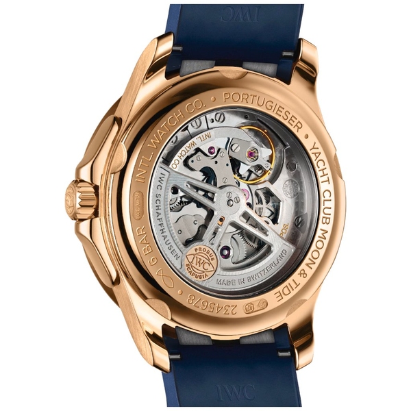 ZEGAREK IWC SCHAFFHAUSEN PORTUGIESER YACHT CLUB MOON & TIDE