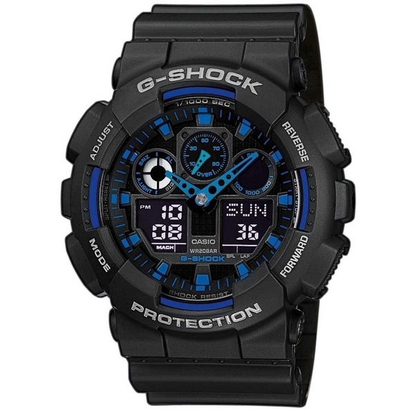 ZEGAREK G-SHOCK ANALOG-DIGITAL GA-100 SERIES
