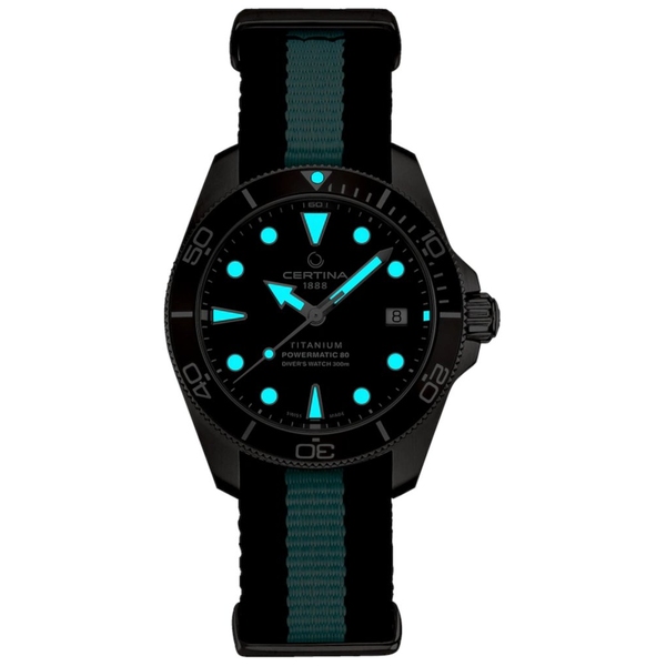 ZEGAREK CERTINA DS ACTION DIVER 38MM POWERMATIC 80