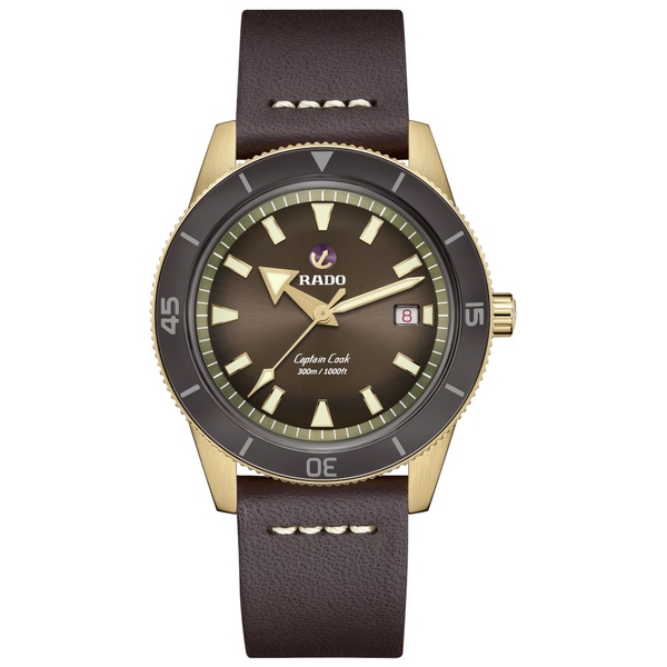 ZEGAREK RADO CAPTAIN COOK AUTOMATIC BRONZE