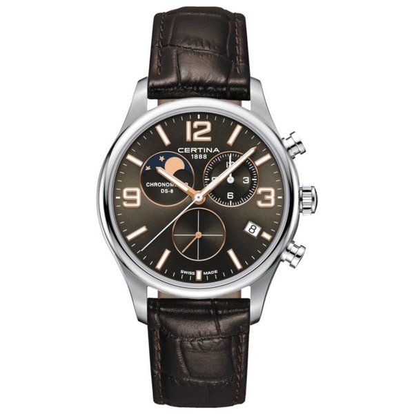 ZEGAREK CERTINA DS-8 CHRONOGRAPH MOON PHASE