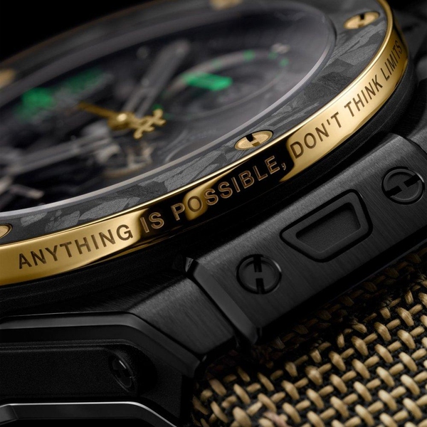 ZEGAREK HUBLOT BIG BANG RELOADED USAIN BOLT CERAMIC CARBON LIMITED EDITION