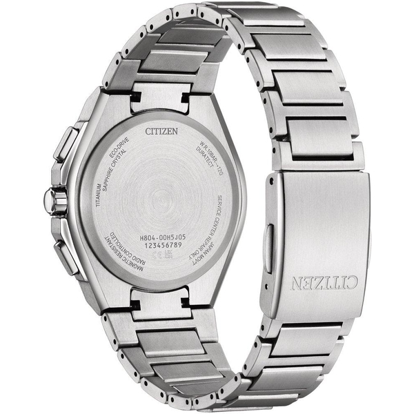 ZEGAREK CITIZEN RADIO CONTROLLED SUPER TITANIUM CHRONOGRAPH
