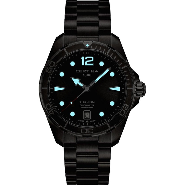 ZEGAREK CERTINA DS ACTION GENT TITANIUM