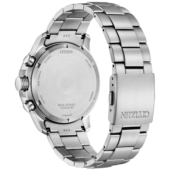 ZEGAREK CITIZEN ECO-DRIVE SUPER TITANIUM MOTOR CHRONOGRAPH