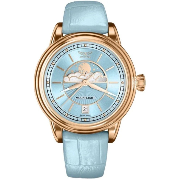 ZEGAREK AVIATOR DOUGLAS MOONFLIGHT