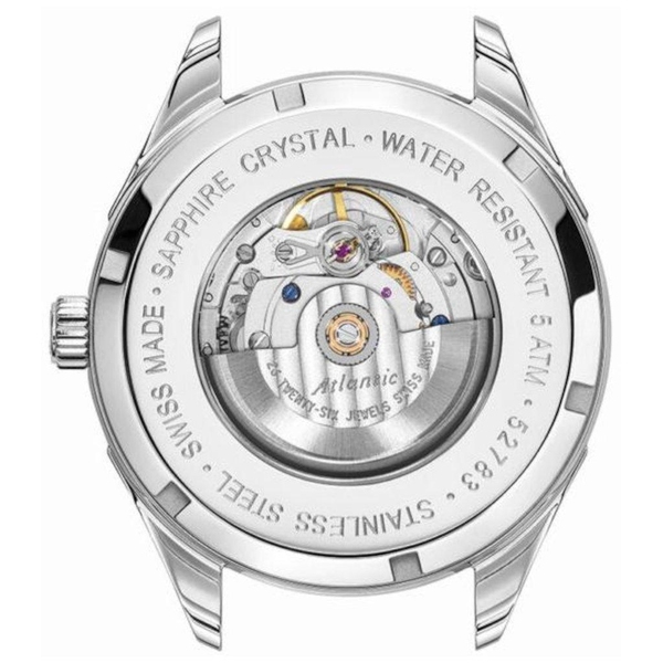 ZEGAREK ATLANTIC WORLDMASTER MOONPHASE GREEN AVENTURINE