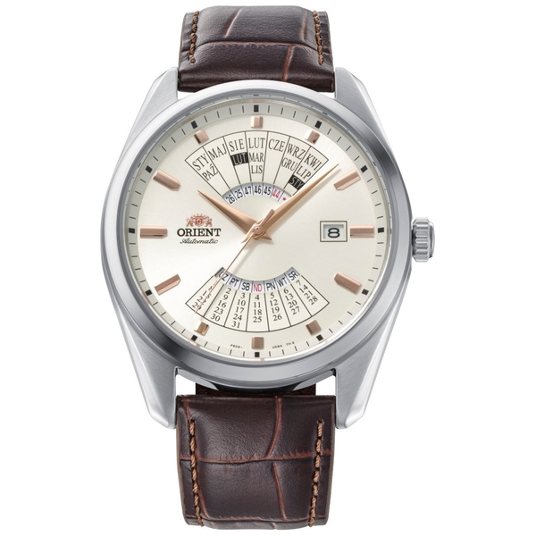 ZEGAREK ORIENT CONTEMPORARY MULTI-YEAR CALENDAR POLAND AUTOMATIC