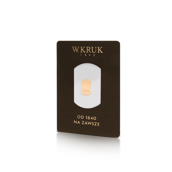 Złota blaszka 1,5 g