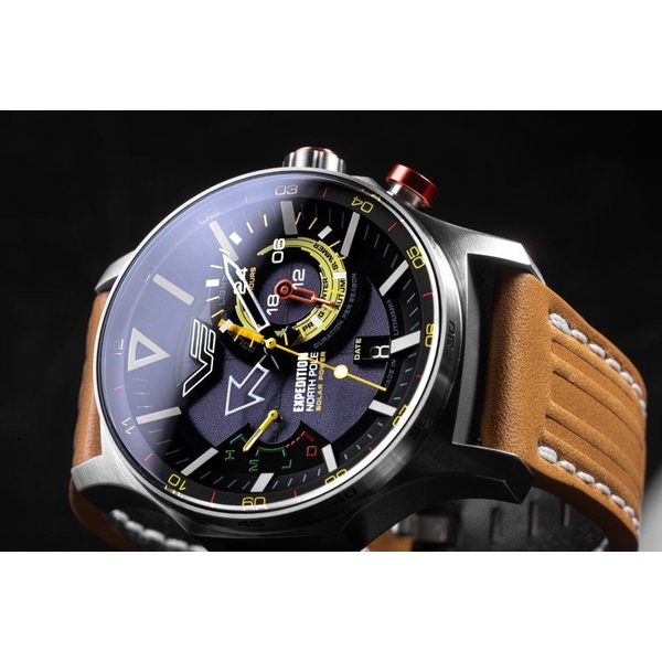ZEGAREK VOSTOK EUROPE EXPEDITION NORTH POLE 1 POLAR LEGEND SOLAR
