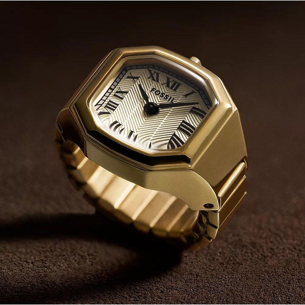 ZEGAREK FOSSIL HARLOW WATCH RING