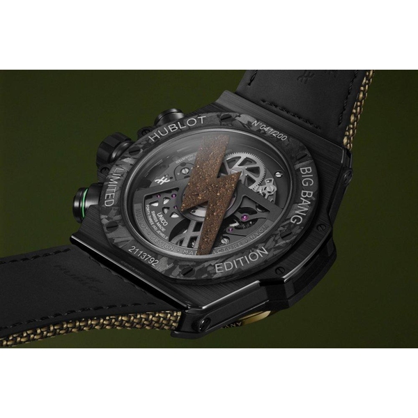ZEGAREK HUBLOT BIG BANG RELOADED USAIN BOLT CERAMIC CARBON LIMITED EDITION