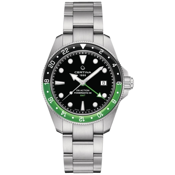 ZEGAREK CERTINA DS ACTION GMT POWERMATIC 80