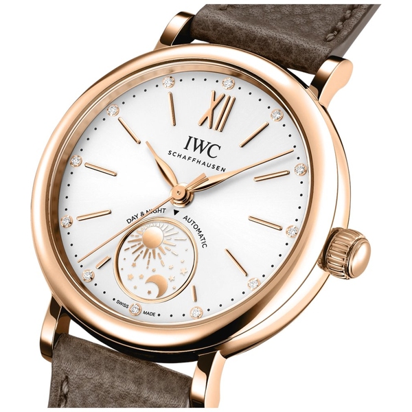 ZEGAREK IWC SCHAFFHAUSEN PORTOFINO AUTOMATIC DAY & NIGHT 34