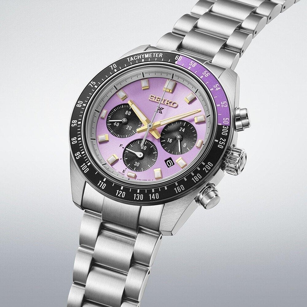 ZEGAREK SEIKO PROSPEX SPEEDTIMER SOLAR CHRONOGRAPH 145TH ANNIVERSARY LIMITED EDITION