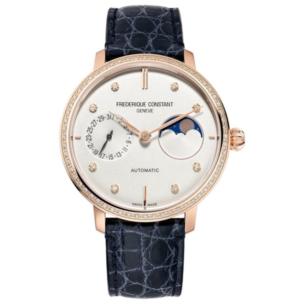 ZEGAREK FREDERIQUE CONSTANT MANUFACTURE SLIMLINE LADIES MOONPHASE