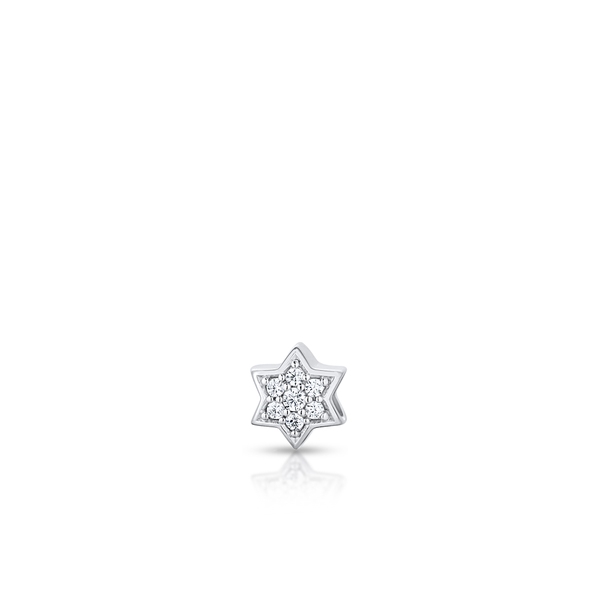 Zawieszka srebrna gwiazda z cyrkoniami Lovely Beads