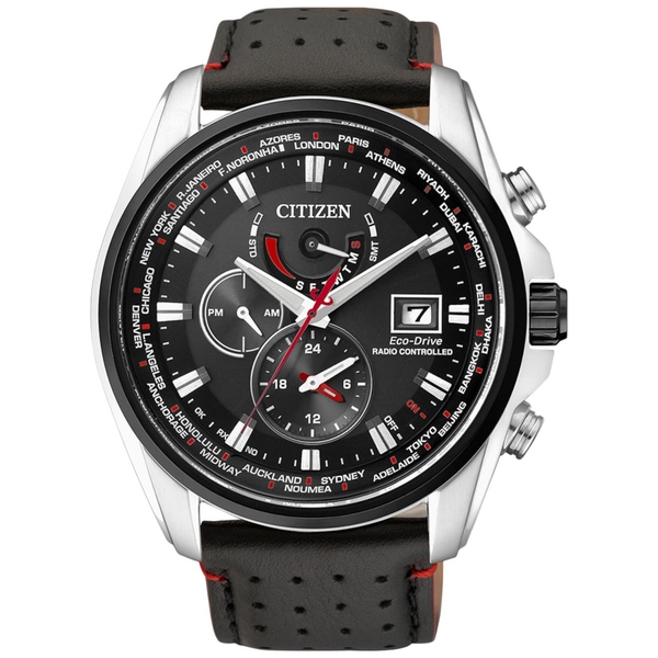 ZEGAREK CITIZEN ECO-DRIVE RADIO CONTROLLED DUAL TIME