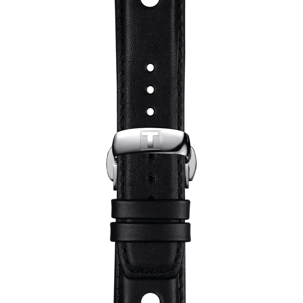 Tissot czarny pasek skórzany 20 mm
