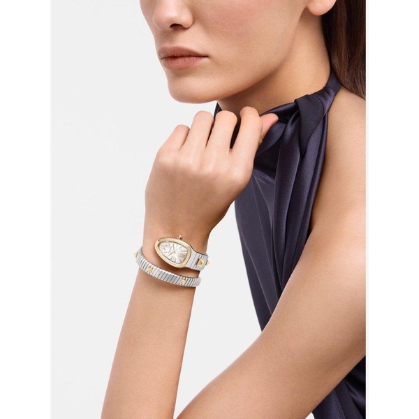 ZEGAREK BVLGARI SERPENTI TUBOGAS GOLD & STEEL SPECIAL EDITION